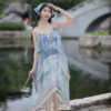 New-Style-Summer-Modified-Hanfu-Women's-Strapless-Dress-1 New Style Summer Modified Hanfu Women's Strapless Dress