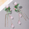 Classical-Hanfu-Hairpin-Lotus-Long-Tassel-Ladies-Hair-Accessories-1 Classical Hanfu Hairpin Lotus Long Tassel Ladies Hair Accessories