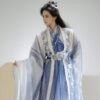 Couple-Style-Wuxia-Inspired-Zhiju-Blue-Handsome-Set-2 Couple Style Wuxia Inspired Zhiju Blue Handsome Set