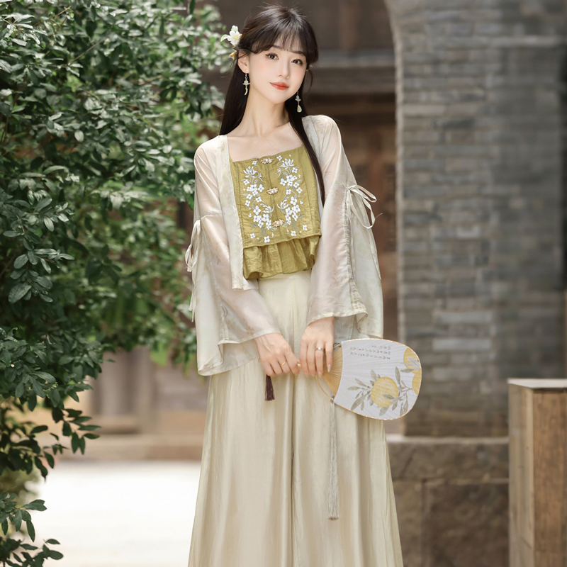 Female-Summer-Hanfu-Song--Dynasty-Cute-Style-Fashion-Songku-2 Female Summer Hanfu Song Dynasty Cute Style Fashion Songku