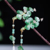 Hanfu-Hairpin-with-Lotus-Leaf-Tassel-Minimalist-Hair-Accessory-for-Cheongsam-2 Hanfu Hairpin with Lotus Leaf Tassel Minimalist Hair Accessory for Cheongsam
