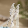 Hanfu-Silver-Hairpin-Classical-Ladies-Tassel-Hair-Accessories-4 Hanfu Silver Hairpin Classical Ladies Tassel Hair Accessories