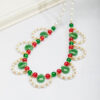 Ladies-Vintage-Cheongsam-Pearl-Pendant-Double-Layer-Necklace-Hanfu-Accessories-2 Ladies Vintage Cheongsam Pearl Pendant Double-Layer Necklace Hanfu Accessories