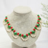 Ladies-Vintage-Cheongsam-Pearl-Pendant-Double-Layer-Necklace-Hanfu-Accessories-3 Ladies Vintage Cheongsam Pearl Pendant Double-Layer Necklace Hanfu Accessories