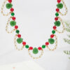 Ladies-Vintage-Cheongsam-Pearl-Pendant-Double-Layer-Necklace-Hanfu-Accessories-4 Ladies Vintage Cheongsam Pearl Pendant Double-Layer Necklace Hanfu Accessories