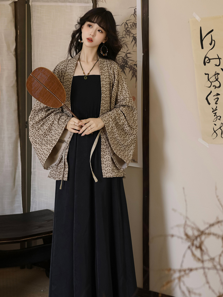 Women Autumn Hanfu Wei Jin Period Fashionable Clothing
