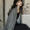 Women-Autumn-Hanfu-Wei-Jin-Period-Fashionable-Clothing-2 Women Autumn Hanfu Wei Jin Period Fashionable Clothing