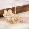 Women-Gentle-Magnolia-Flower-Hairpin-U-Shape-Hanfu-Accessories-2 Women Gentle Magnolia Flower Hairpin U-Shape Hanfu Accessories