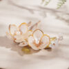 Women-Gentle-Magnolia-Flower-Hairpin-U-Shape-Hanfu-Accessories-3 Women Gentle Magnolia Flower Hairpin U-Shape Hanfu Accessories