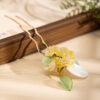 Women-Hanfu-Hairpin-Mid-Autumn-Cinnamon-Flower-Hair-Decoration-2 Women Hanfu Hairpin Mid-Autumn Cinnamon Flower Hair Decoration