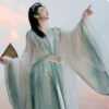 Wuxia-Style-Zhiju-Long-Sleeved-Ethereal-Women-Autumn-Hanfu-Set-3 Wuxia-Style Zhiju Long-Sleeved Ethereal Women's Autumn Hanfu Set