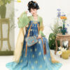 Autumn-Women-Hanfu-Set-in-Tang-Dynasty-Style-Qixiong-Shanqun-3 Autumn Women Hanfu Set in Tang Dynasty Style Qixiong Shanqun
