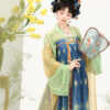 Autumn-Women-Hanfu-Set-in-Tang-Dynasty-Style-Qixiong-Shanqun-4 Autumn Women Hanfu Set in Tang Dynasty Style Qixiong Shanqun