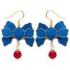 Blue-Velvet-Earrings-Retro-Floral-Women-Cheongsam-Ear-Accessories-4 Blue Velvet Earrings Retro Floral Women Cheongsam Ear Accessories