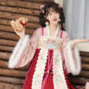 Chinese-New-Year-Women-Hanfu-Tang-Dynasty-Style-Winter-Waist-Length-Everyday-Wear-2 Chinese New Year Women Hanfu Tang Dynasty Style Winter Waist-Length Everyday Wear