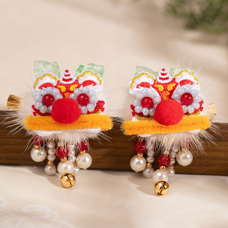 Hanfu-Children-Hair-Accessories-Lion-Characteristic-Headpiece-2 Hanfu Children Hair Accessories Lion Characteristic Headpiece