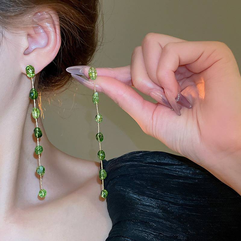 Women-Fresh-Tassel-Earrings-Geometric-Vintage-Ear-Accessories-1 Women Fresh Tassel Earrings Geometric Vintage Ear Accessories