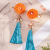 Hanfu-Women-Pumpkin-Hairpiece-with-Tassel-Plush-Hairpin-1 Hanfu Women Pumpkin Hairpiece with Tassel Plush Hairpin