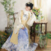 Ming-Dynasty-Women-Long-Coat-and-Maian-Skirt-Bijia-Set-2 Ming Dynasty Women Long Coat and Maian Skirt Bijia Set