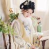 Ming-Dynasty-Women-Long-Coat-and-Maian-Skirt-Bijia-Set-4 Ming Dynasty Women Long Coat and Maian Skirt Bijia Set