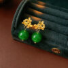 Retro-Hanfu-Women-Earrings-Unique-Floral-Ear-Accessories-2 Retro Hanfu Women Earrings Unique Floral Ear Accessories