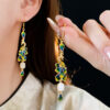 Women-Fashion-Earrings-Vintage-Peacock-Ear-Accessories-4 Women Fashion Earrings Vintage Peacock Ear Accessories