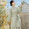 Women-Winter-Fashion-Hanfu-Chinese-Dress-Daily-Wear-3 Women Winter Fashion Hanfu Chinese Dress Daily Wear