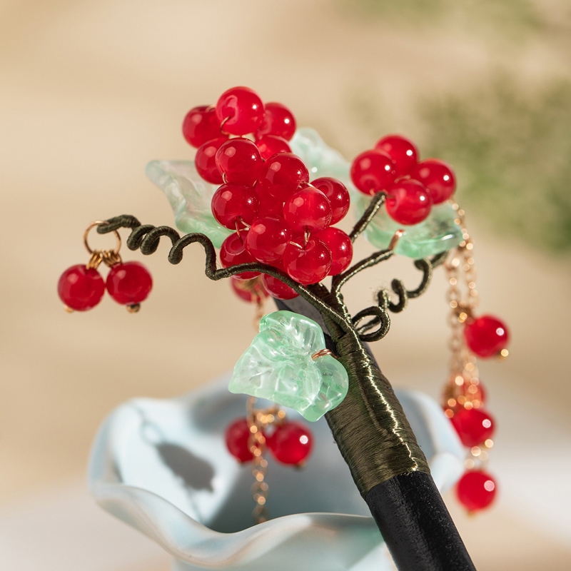 Classic-Wooden-Hairpin-for-Hanfu-Minimalist-Berry-Inspired-Spring-Festival-Hair-Ornament-1 Classic Wooden Hairpin for Hanfu Minimalist Berry Inspired Spring Festival Hair Ornament