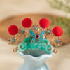 Hanfu-Opera-Style-Headpiece-with-Red-Fluff-Cosplay-Accessory-2 Hanfu Opera-Style Headpiece with Red Fluff Cosplay Accessory