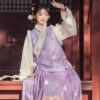 Ming-Dynasty-Style-Hanfu-Women-Mamian-Skirt-Bijia-Winter-Thickened-Purple-Set-3 Ming Dynasty Style Hanfu Women Mamian Skirt Bijia Winter Thickened Purple Set