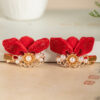 New-Year-Children-Hair-Clip-Red-Festive-Bow-Hair-Ornament-4 New Year Children Hair Clip Red Festive Bow Hair Ornament