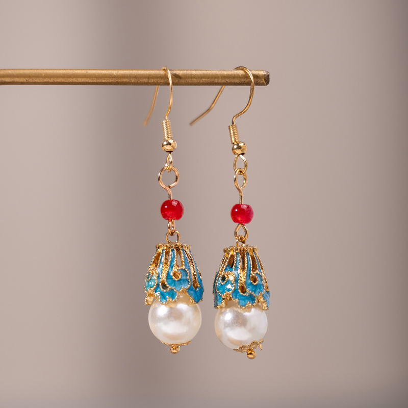 Retro-Pearl-Earrings-Women-Classic-Minimalist-Long-Earrings-4 Retro Pearl Earrings Women Classic Minimalist Long Earrings