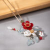 Women-New-Year-Accessory-Vintage-Gourd-Necklace-3 Women New Year Accessory Vintage Gourd Necklace