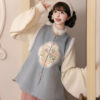Women-New-Year-Hanfu-Bijia-Set-Ming-Dynasty-Style-Thickened-Winter-Attire-2 Women New Year Hanfu Bijia Set Ming Dynasty Style Thickened Winter Attire