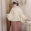 Women-New-Year-Hanfu-Bijia-Set-Ming-Dynasty-Style-Thickened-Winter-Attire-3 Women New Year Hanfu Bijia Set Ming Dynasty Style Thickened Winter Attire