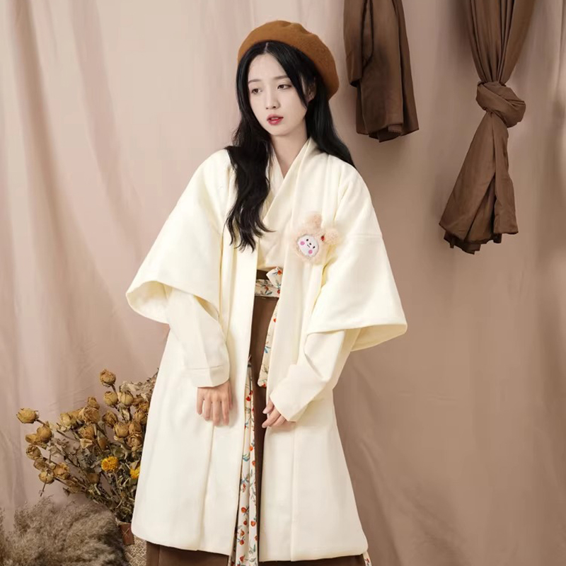 Women-Winter-Hanfu-Song-Dynasty-Style-Thickened-Set-1 Women Winter Hanfu Song Dynasty Style Thickened Set