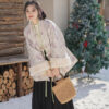 Women-Winter-Mamian-Aoqun-Set-Casual-Ming-Dynasty-Hanfu-4 Women Winter Mamian Aoqun Set Casual Ming Dynasty Hanfu