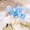 Hanfu-Hair-Comb-Accessories-Blue-Ronghua-Cheongsam-Hairpiece-1 Hanfu Hair Comb Accessories Blue Ronghua Cheongsam Hairpiece