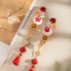 Hanfu-New-Year-Children-Hairpins-Lantern-Shaped-Cute-Hair-Ornaments-1 Lantern Glow