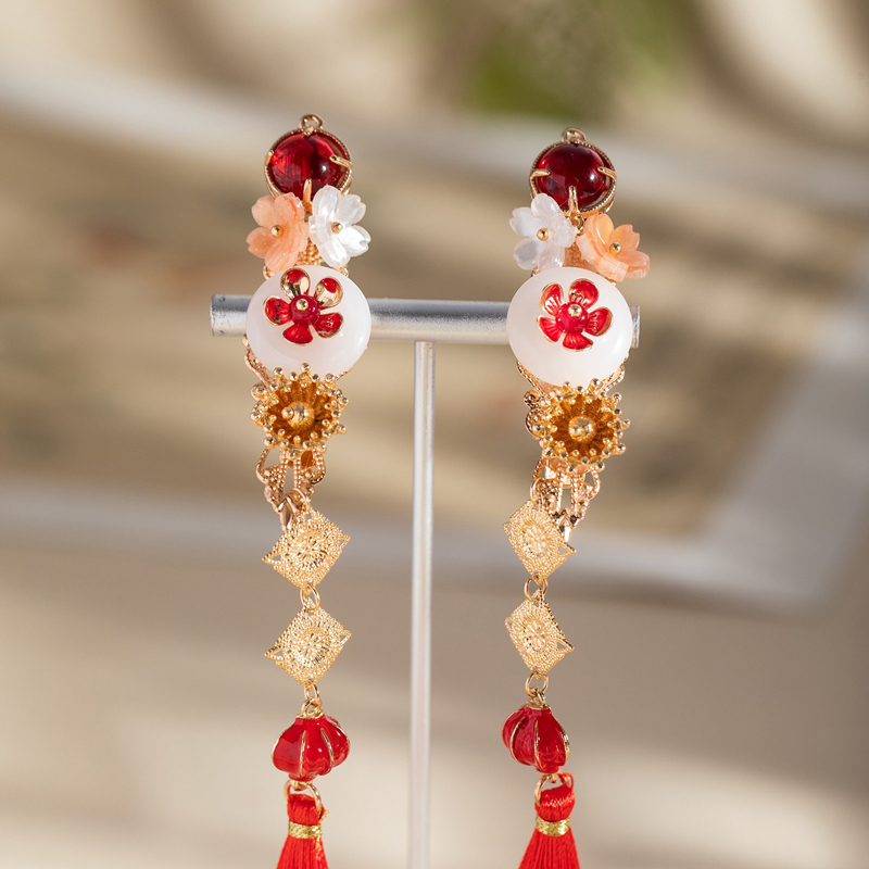 Hanfu-New-Year-Children-Hairpins-Lantern-Shaped-Cute-Hair-Ornaments-2 Hanfu New Year Children Hairpins Lantern-Shaped Cute Hair Ornaments