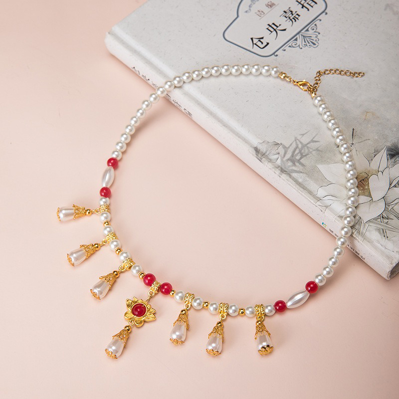 Hanfu-Necklace-Classic-Yingluo-Everyday-Accessories-3 Hanfu Necklace Classic Yingluo Everyday Accessories