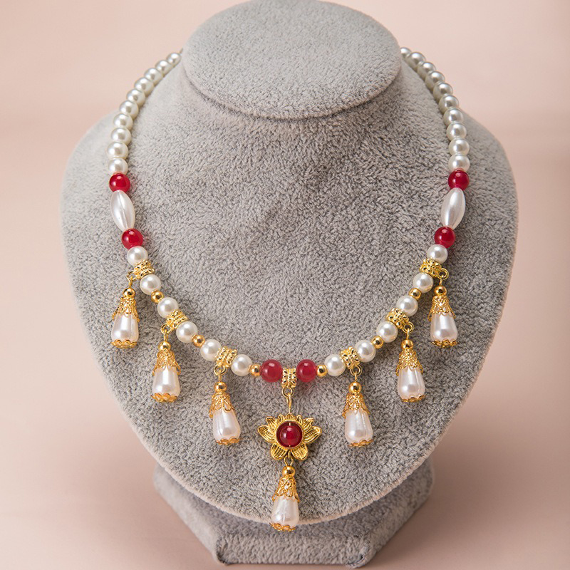 Hanfu-Necklace-Classic-Yingluo-Everyday-Accessories-4 Hanfu Necklace Classic Yingluo Everyday Accessories