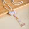 Hanfu-Necklace-with-Horse-Element-Pendant-Intangible-Cultural-Heritage-Cheongsam-Ornament-4 Hanfu Necklace with Horse Element Pendant Intangible Cultural Heritage Cheongsam Ornament
