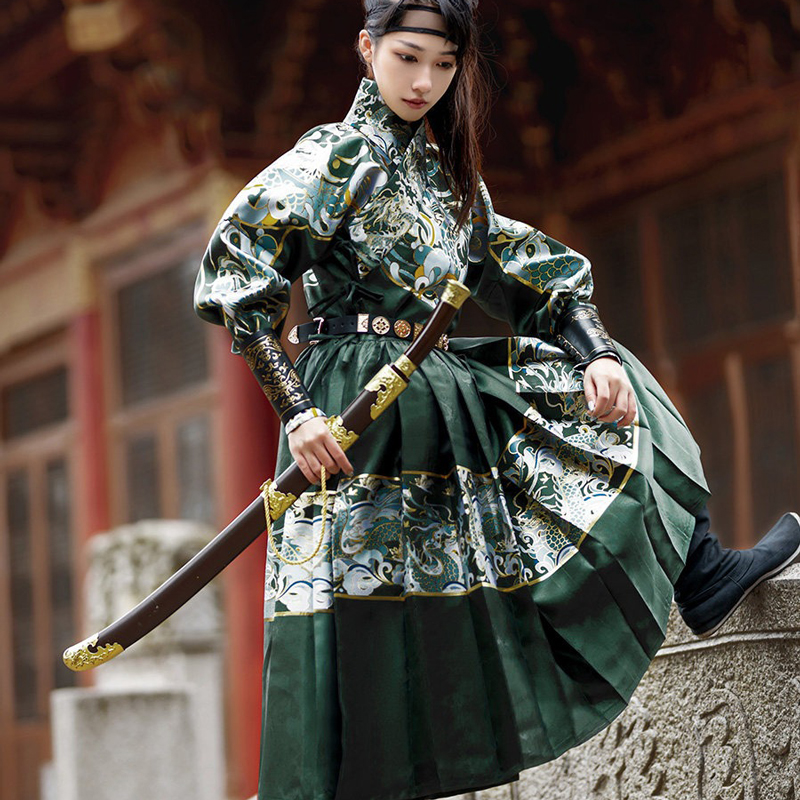 Ming-Dynasty-Feiyu-Fu-Couple-Wuxia-Set-Tieli-Clothing-3 Ming Dynasty Feiyu Fu Couple Wuxia Set Tieli Clothing