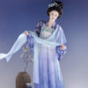 Tang-Dynasty-Inspired-Women's-Qixiong-Ruqun-Blue-and-White-Porcelain-Style-Ethereal-Ensemble-3 Tang Dynasty Inspired Women's Qixiong Ruqun Blue-and-White Porcelain Style Ethereal Ensemble