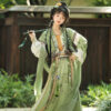 Women-Hanfu-inspired-Dress-Ensemble-Exotic-Style-Clothing-for-Spring-1 Women Hanfu-inspired Dress Ensemble Exotic-Style Clothing for Spring