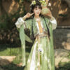 Women-Hanfu-inspired-Dress-Ensemble-Exotic-Style-Clothing-for-Spring-2 Women Hanfu-inspired Dress Ensemble Exotic-Style Clothing for Spring