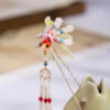 Goldfish-Hanfu-Hairpin-Buyao-Tassel-Hair-Accessory-1 Goldfish Hanfu Hairpin Buyao Tassel Hair Accessory