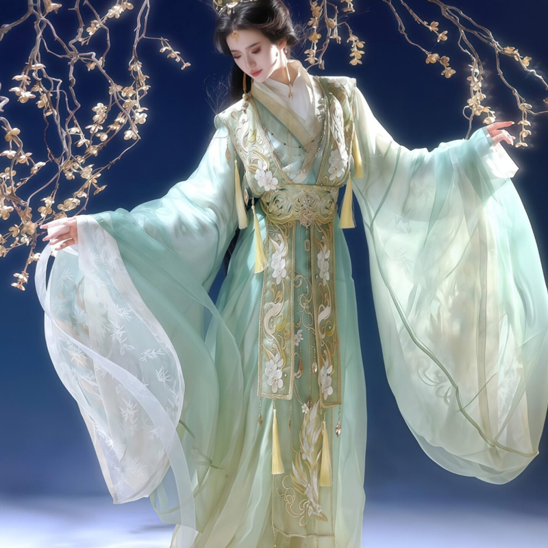 Martial-Arts-Couple-Costumes-Drama-Xianxia-Gorgeous-Hanfu-Embroidered-Sets-3 Martial Arts Couple Costumes Drama Xianxia Gorgeous Hanfu Embroidered Sets