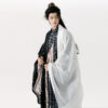 Men-Hanfu-Set-Ming-Dynasty-Style-Daopao-with-Calligraphy-Elements-4 Men Hanfu Set Ming Dynasty Style Daopao with Calligraphy Elements